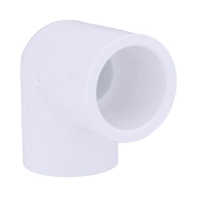 CHARLOTTE - Charlotte Pipe Schedule 40 3/4 in. Slip X 3/4 in. D FPT PVC Elbow 1 pk - Case of 25