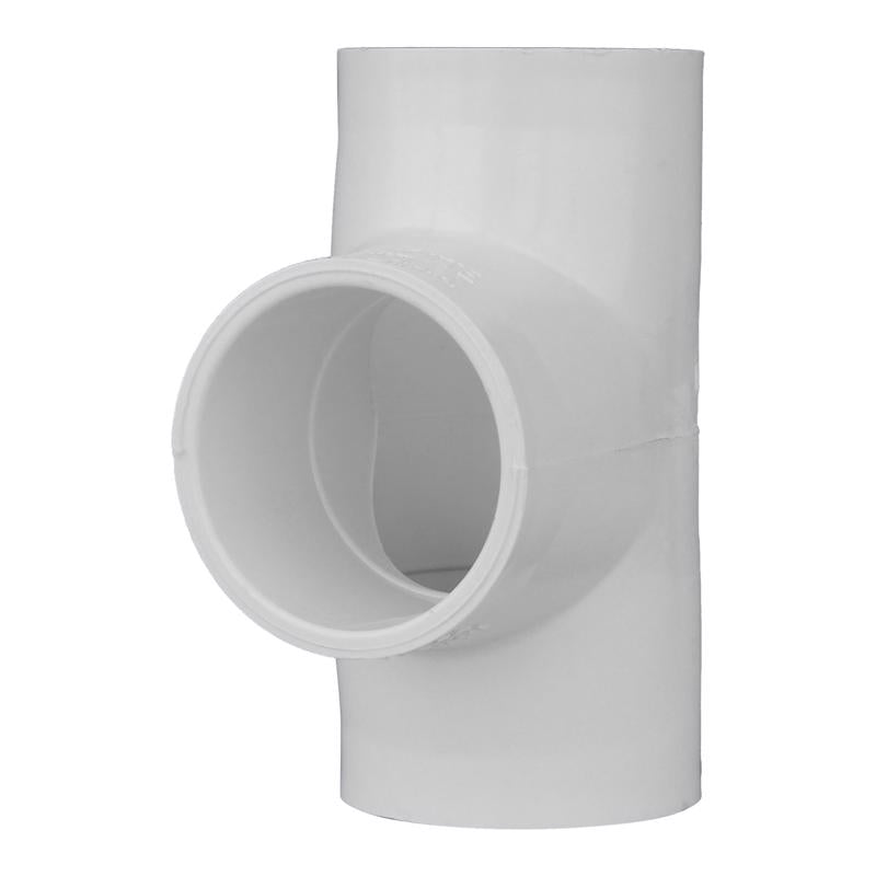 CHARLOTTE PIPE - Charlotte Pipe Schedule 40 1-1/2 in. Slip X 1-1/2 in. D Slip PVC Tee 1 pk - Case of 25 [PVC 02400 1400]