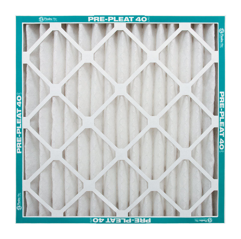 PRECISIONAIRE - AAF Flanders Pre-Pleat 20 in. W X 24 in. H X 4 in. D Synthetic 8 MERV Pleated Air Filter 1 pk - Case of 6