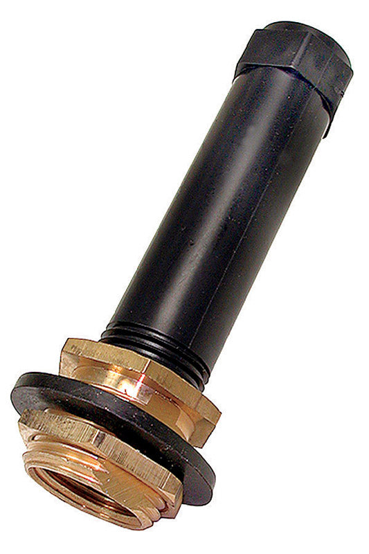 DIAL - Dial Black Brass Drain/Overflow Pipe Kit