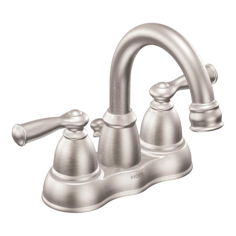 MOEN - Moen Banbury Brushed Nickel Bathroom Faucet 4 in. [WS84913SRN]