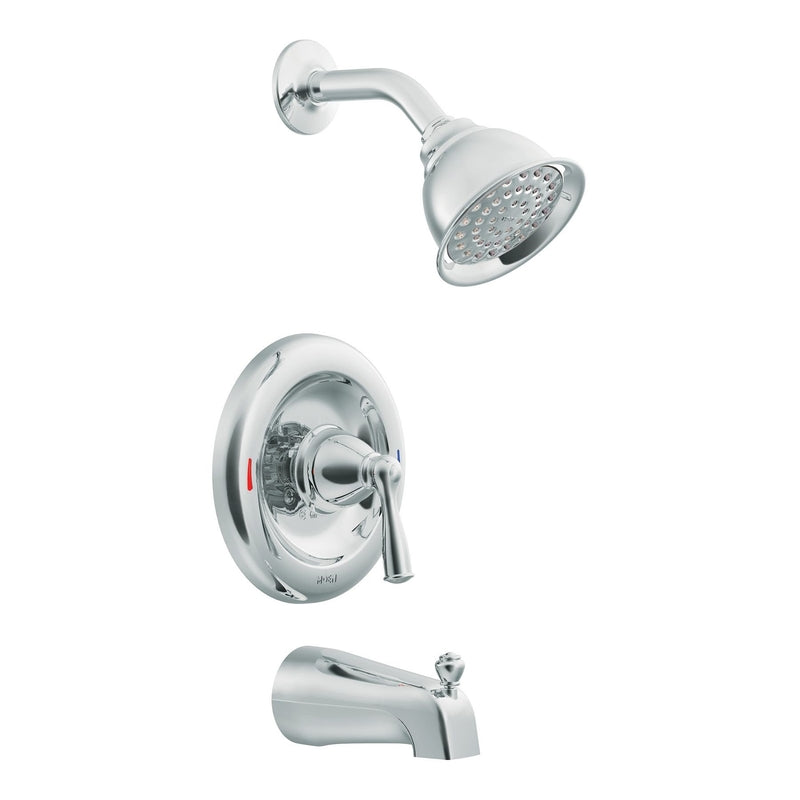 MOEN - Moen Banbury 1-Handle Chrome Tub and Shower Faucet