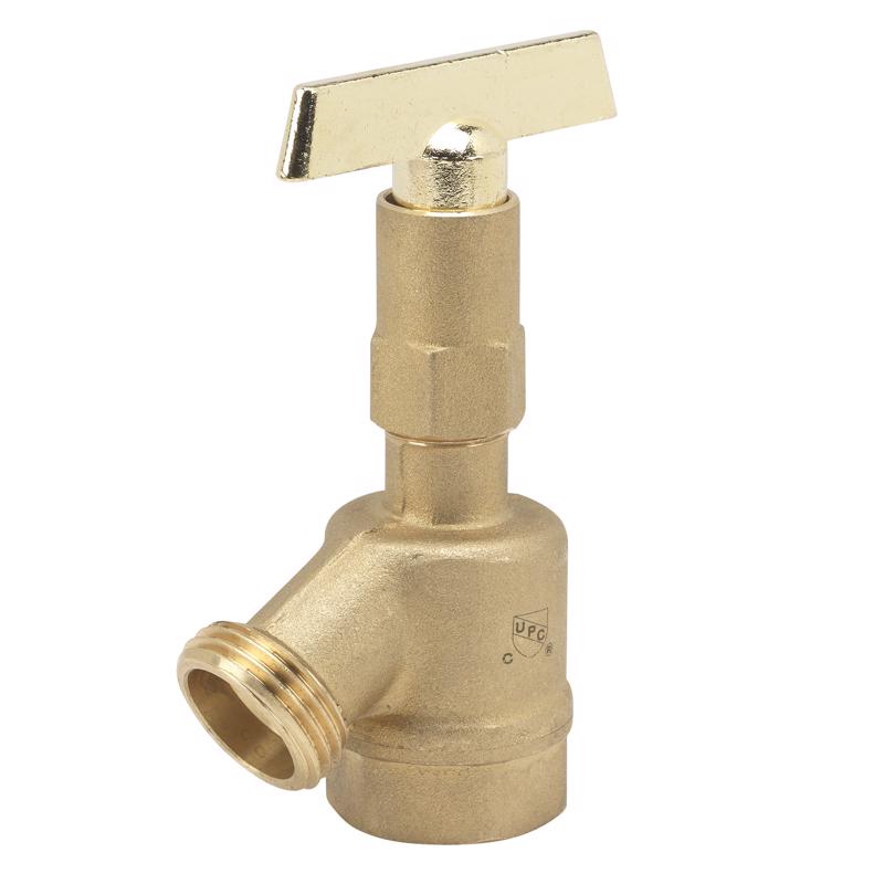 HOMEWERKS - Homewerks 3/4 in. FIP X 3/4 in. MHT Brass Garden Valve [VGRKEYB4]