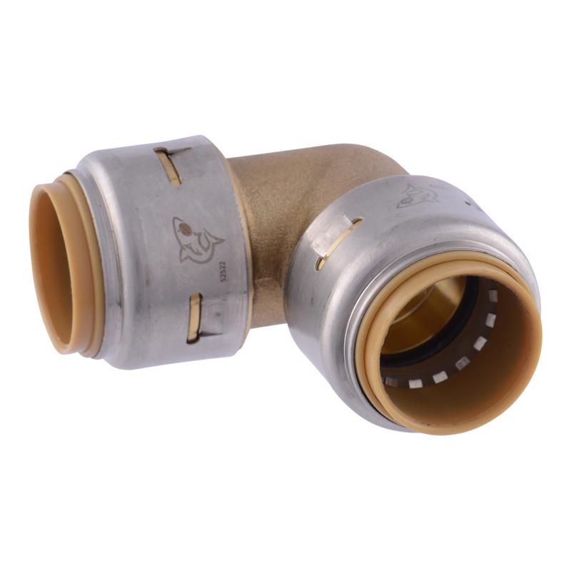 SHARKBITE - SharkBite 3/4 in. Push X 3/4 in. D Push Brass Elbow