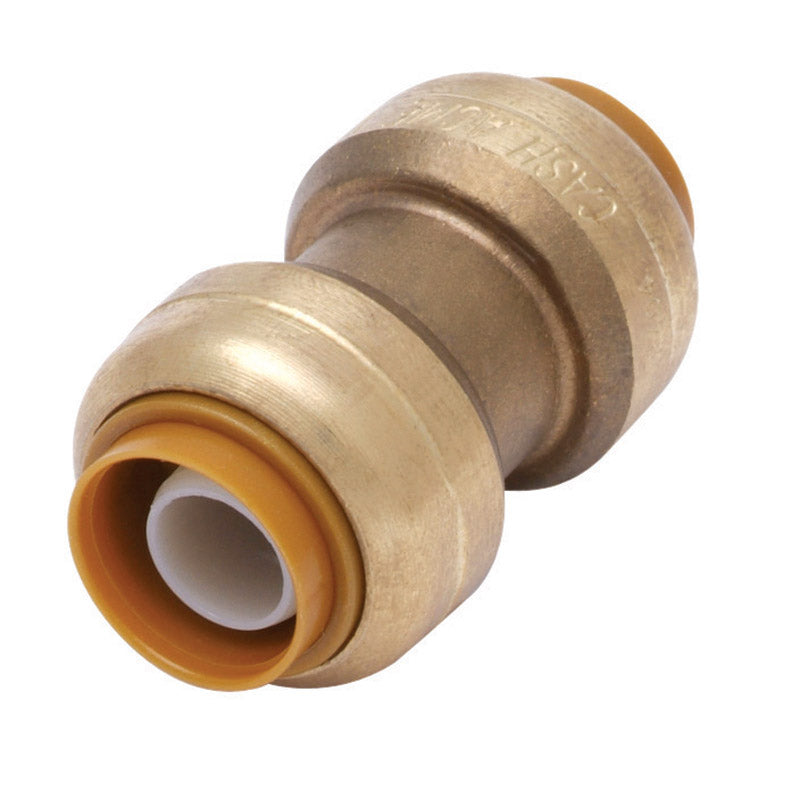SHARKBITE - SharkBite 1 in. Push X 1 in. D Push Brass Coupling