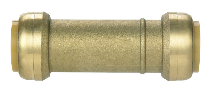 SHARKBITE - SharkBite 1 in. Push X 1 in. D Push Brass Slip Coupling