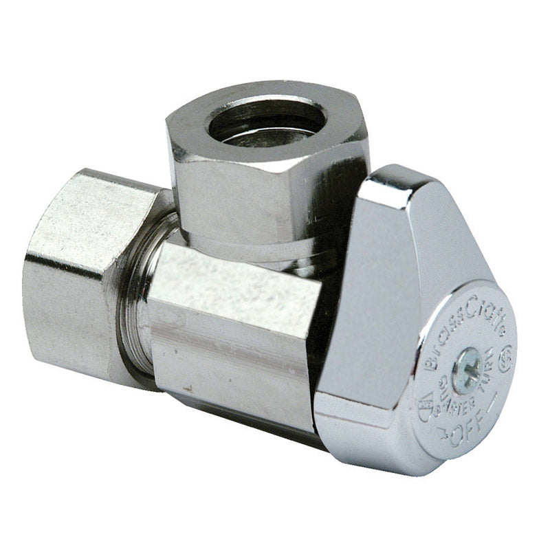 BRASSCRAFT - BrassCraft 1/2 in. FPT outlets X 1/2 in. MPT Brass Shut-Off Valve [G23341X C1]