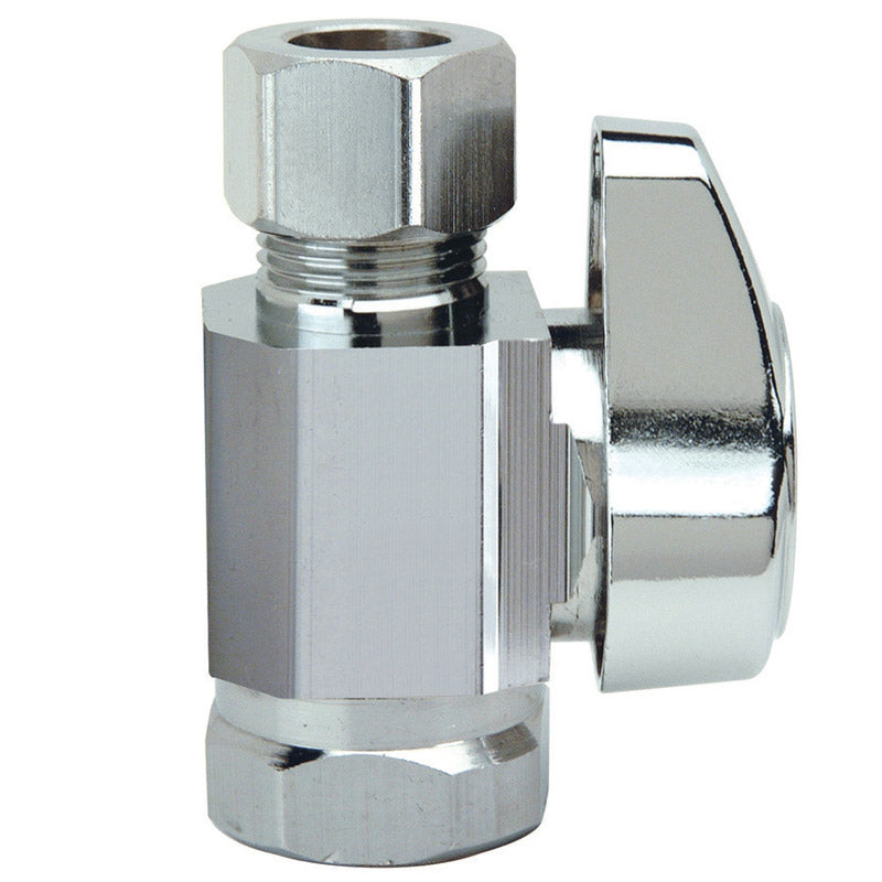 BRASSCRAFT - BrassCraft 1/2 in. FPT outlets X 1/2 in. MPT Brass Shut-Off Valve [G2R10X C1]