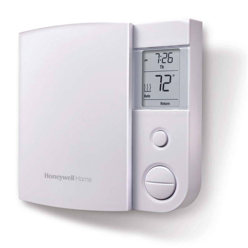 HONEYWELL - Honeywell Heating and Cooling Push Buttons Programmable Baseboard Thermostat