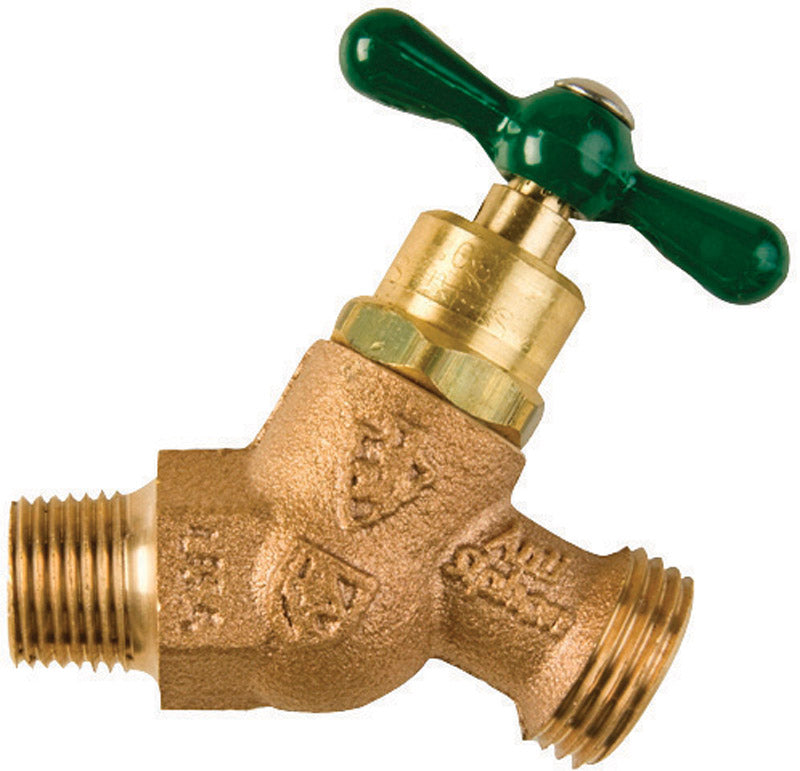 ARROWHEAD - Arrowhead 3/4 in. MIP Hose Anti-Siphon Brass Bibb