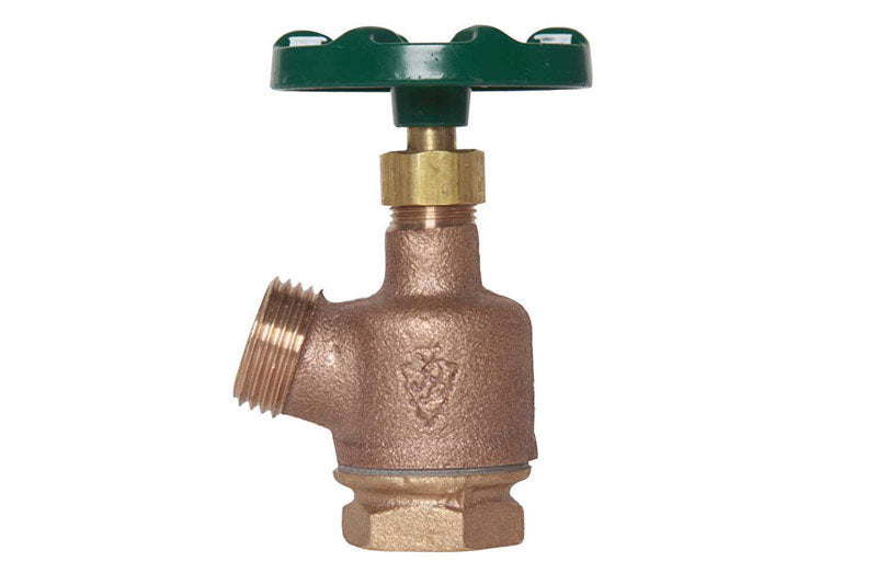 ARROWHEAD - Arrowhead 3/4 in. FIP Hose Brass Garden Valve