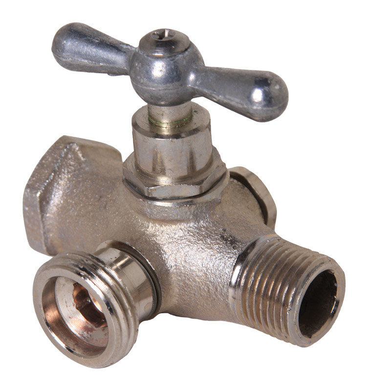 ARROWHEAD - Arrowhead Brass 1/2 in. FPT X 1/2 in. Brass Stop Valve