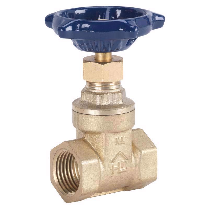 HOMEWERKS - Homewerks 1-1/4 in. FIP Brass Gate Valve