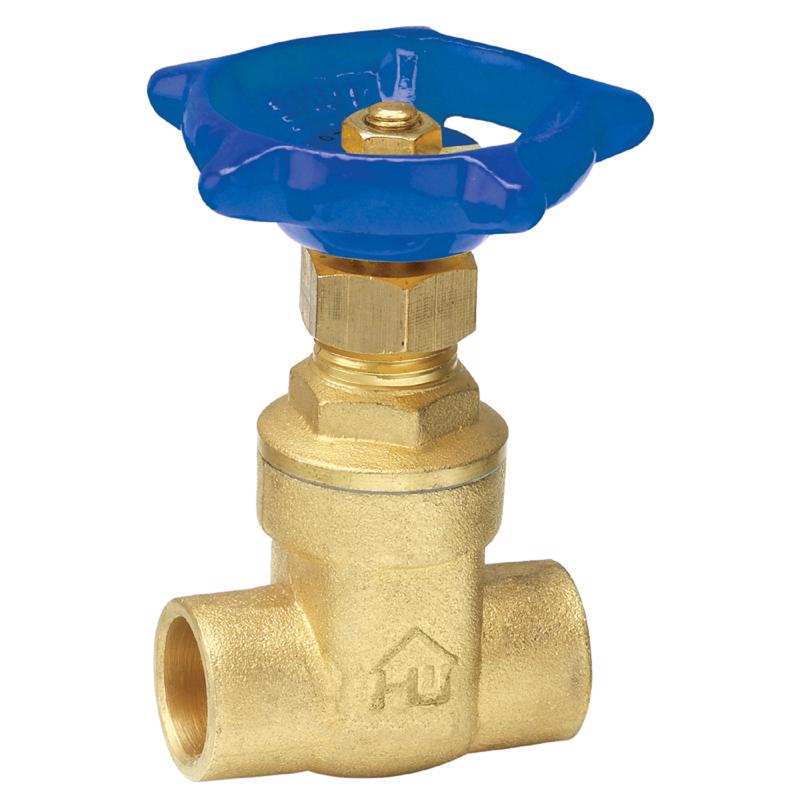 HOMEWERKS - Homewerks 1/2 in. Sweat X 1/2 in. Sweat Brass Stop Valve