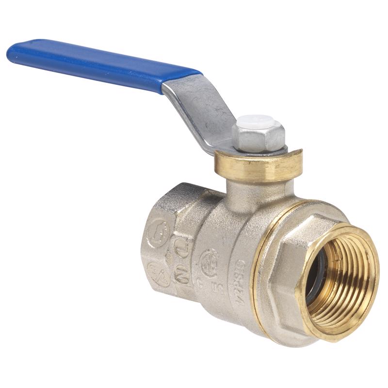 HOMEWERKS - Homewerks 1/8 in. Brass FIP Ball Valve Full Port