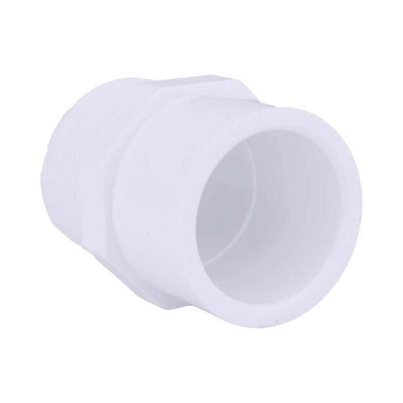 CHARLOTTE PIPE - Charlotte Pipe Schedule 40 1-1/2 in. MPT X 2 in. D Slip PVC Reducing Adapter 1 pk