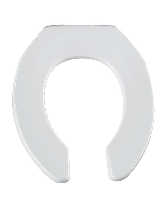 BEMIS - Bemis Round White Plastic Toilet Seat [955CT-000]