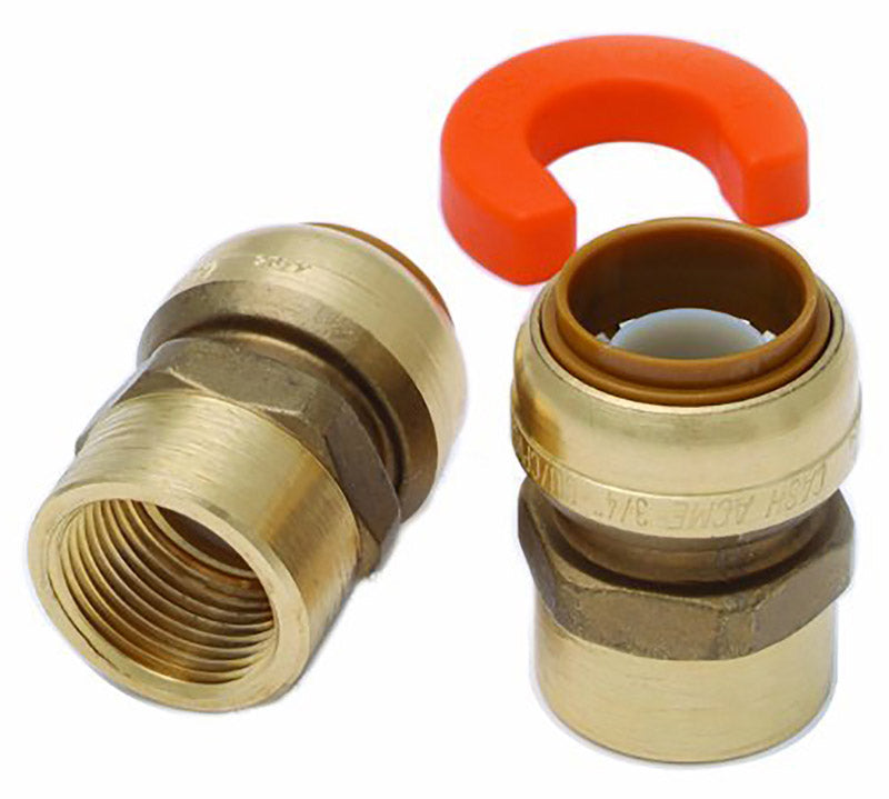 SHARKBITE - SharkBite Brass Connectors and Clip
