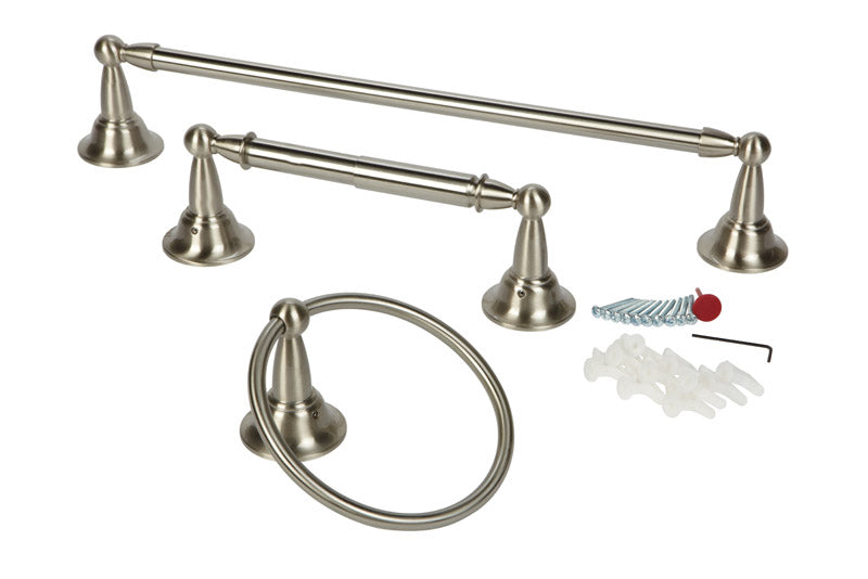 MOEN - Moen Sage Brushed Nickel Towel Bar Brass