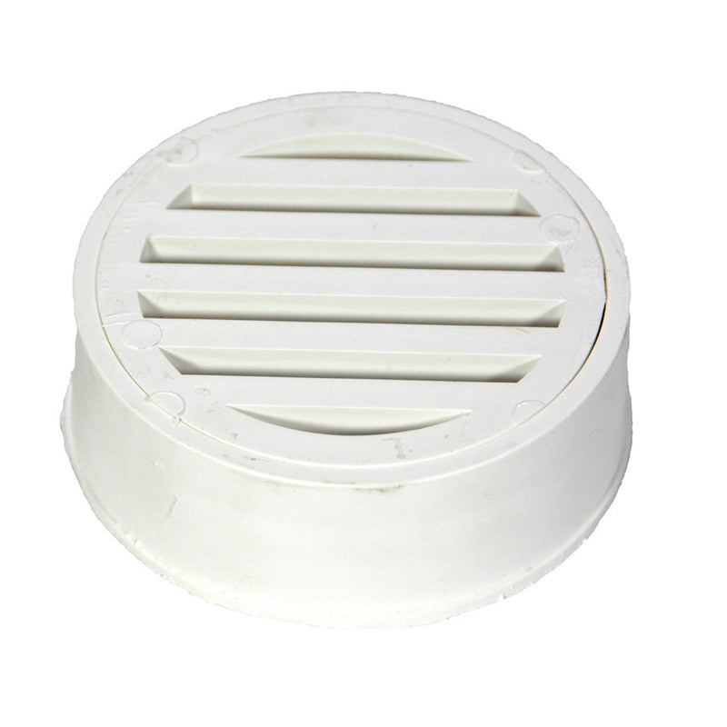 NDS - NDS 3 in. White Round Polyolefin Drain Grate