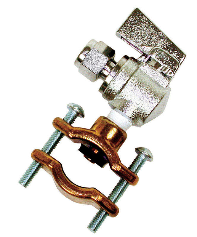 DIAL - Dial 1/4 in. H Silver Stainless Steel Ball Valve