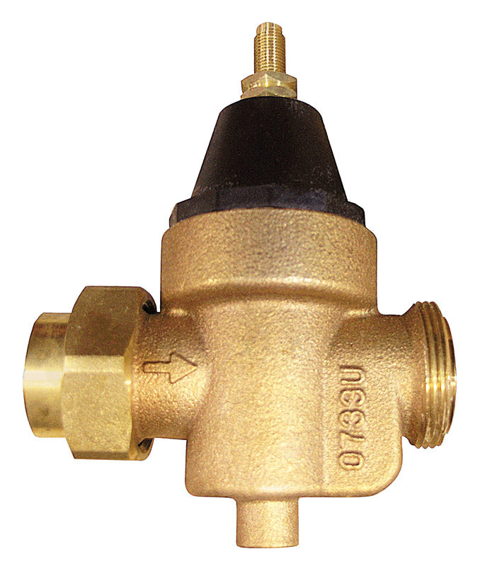 WATTS - Watts 1 in. Female Solder Union Bronze Water Pressure Reducing Valve 1 in. FNPT 1 pk