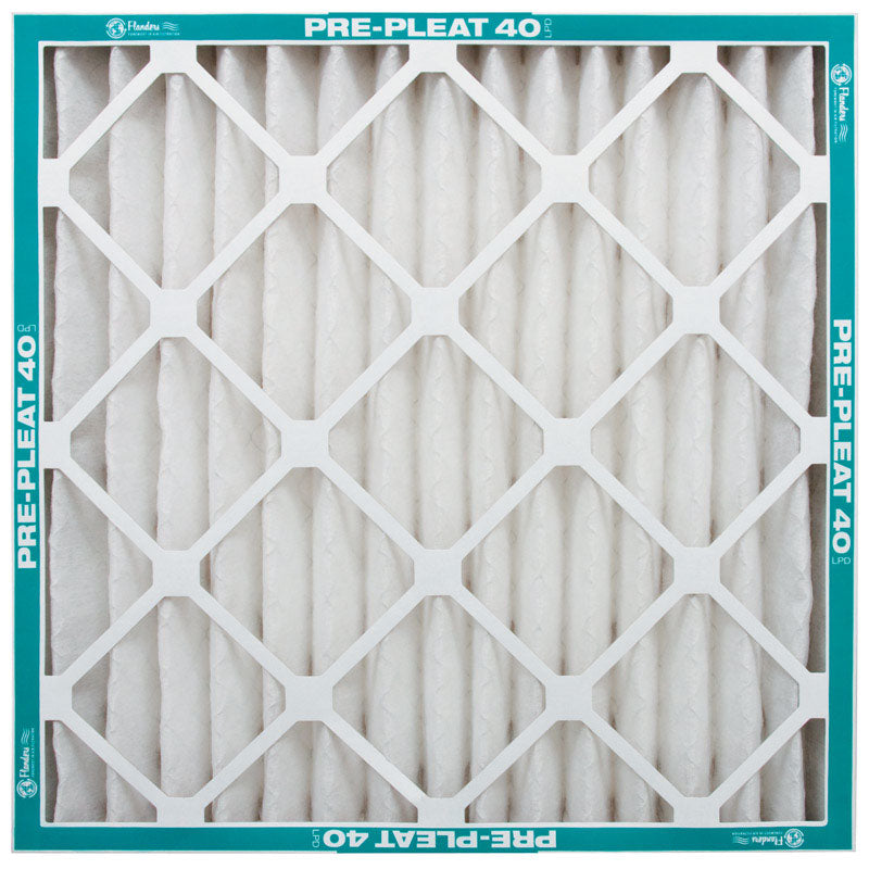 PRECISIONAIRE - AAF Flanders Pre-Pleat 24 in. W X 24 in. H X 2 in. D Synthetic 8 MERV Pleated Air Filter 1 pk - Case of 12