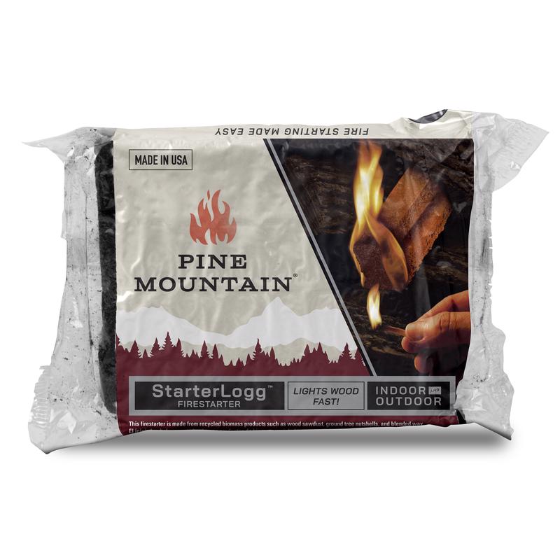 PINE MOUNTAIN - Pine Mountain Starter Logg Pine Sawdust Fire Starter 30 min 4 pk - Case of 12