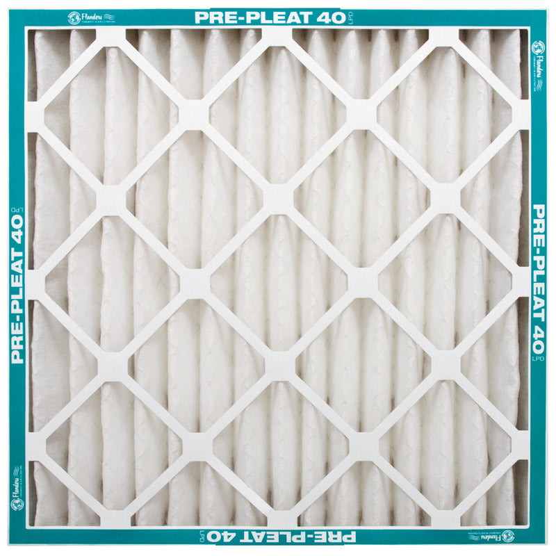 PRECISIONAIRE - AAF Flanders Pre-Pleat 16 in. W X 24 in. H X 2 in. D Synthetic 8 MERV Pleated Air Filter 1 pk - Case of 12