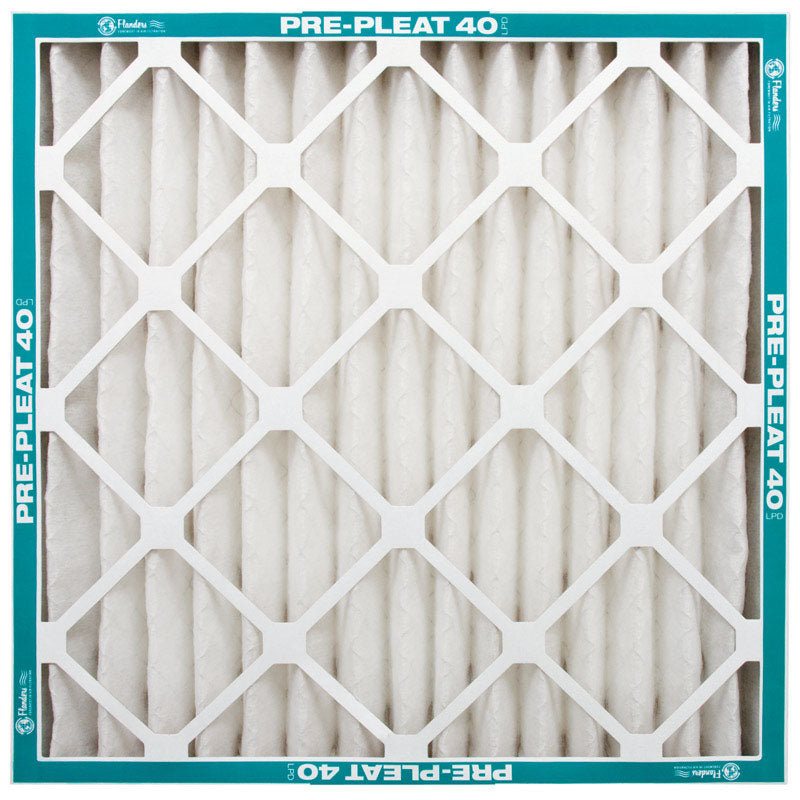 PRECISIONAIRE - AAF Flanders Pre-Pleat 18 in. W X 24 in. H X 2 in. D Synthetic 8 MERV Pleated Air Filter 1 pk - Case of 12