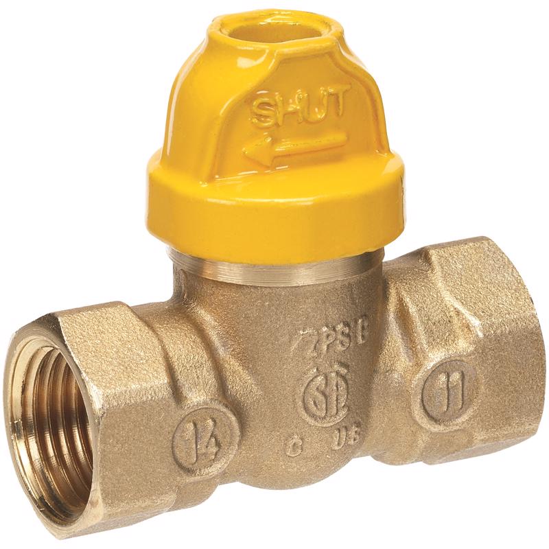 HOMEWERKS - Homewerks 3/4 in. Brass FIP Gas Ball Valve [VGV1SOB4]