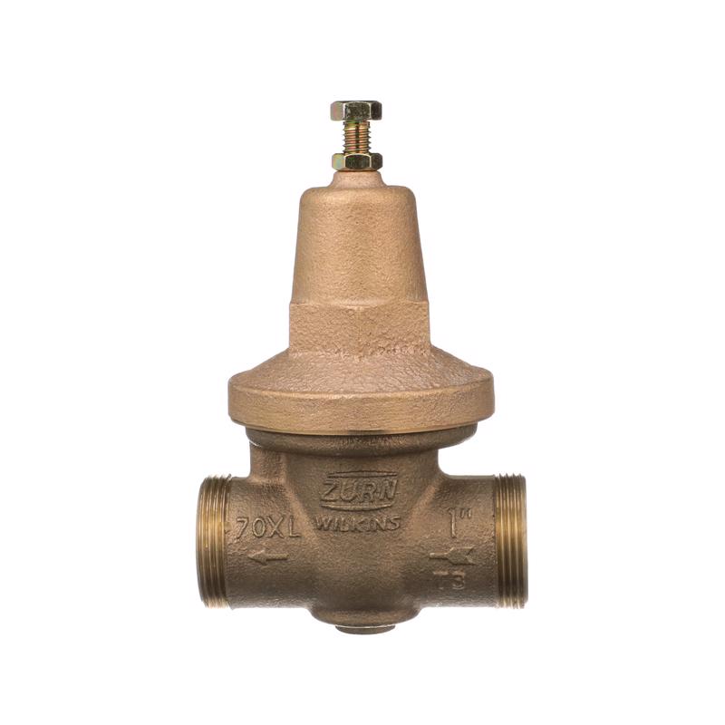 WILKINS - Zurn 1 in. FNPT Bronze Water Pressure Reducing Valve 1 in. FNPT 1 pc [1-70XLDU]