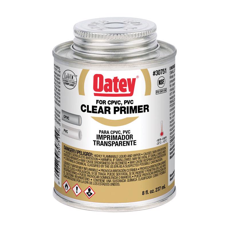 OATEY - Oatey Clear Primer For CPVC/PVC 8 oz