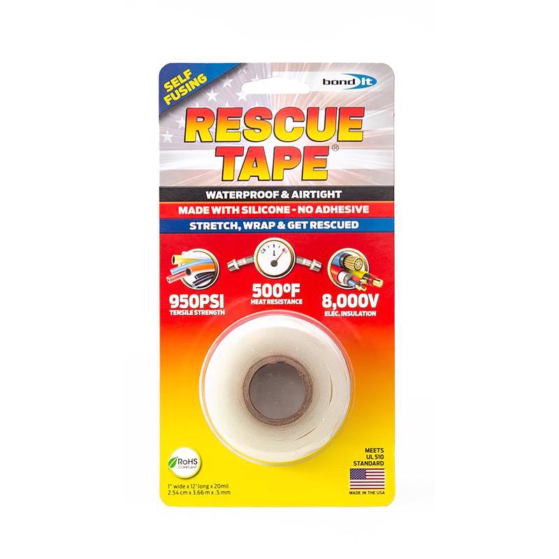 RESCUE TAPE - Rescue Tape Clear 1 in. W X 12 ft. L Silicone Tape