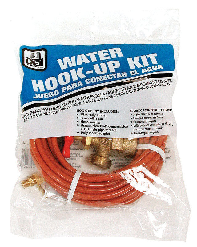 DIAL - Dial Orange Plastic Evaporative Cooler Water Hook-Up Kit