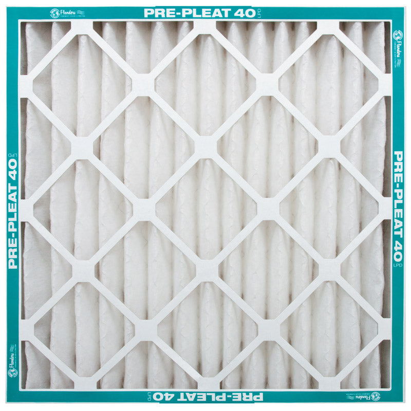 PRECISIONAIRE - AAF Flanders Pre-Pleat 20 in. W X 30 in. H X 2 in. D Synthetic 8 MERV Pleated Air Filter 1 pk - Case of 12