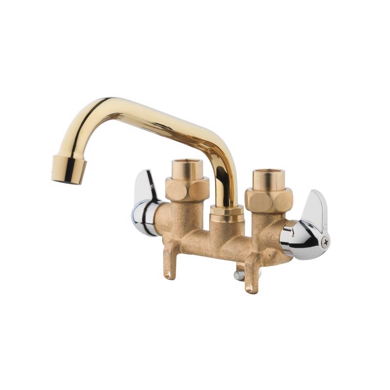 HOMEWERKS - Homewerks Brass Two-Handle Bathroom Sink Faucet 3-3/8 in.