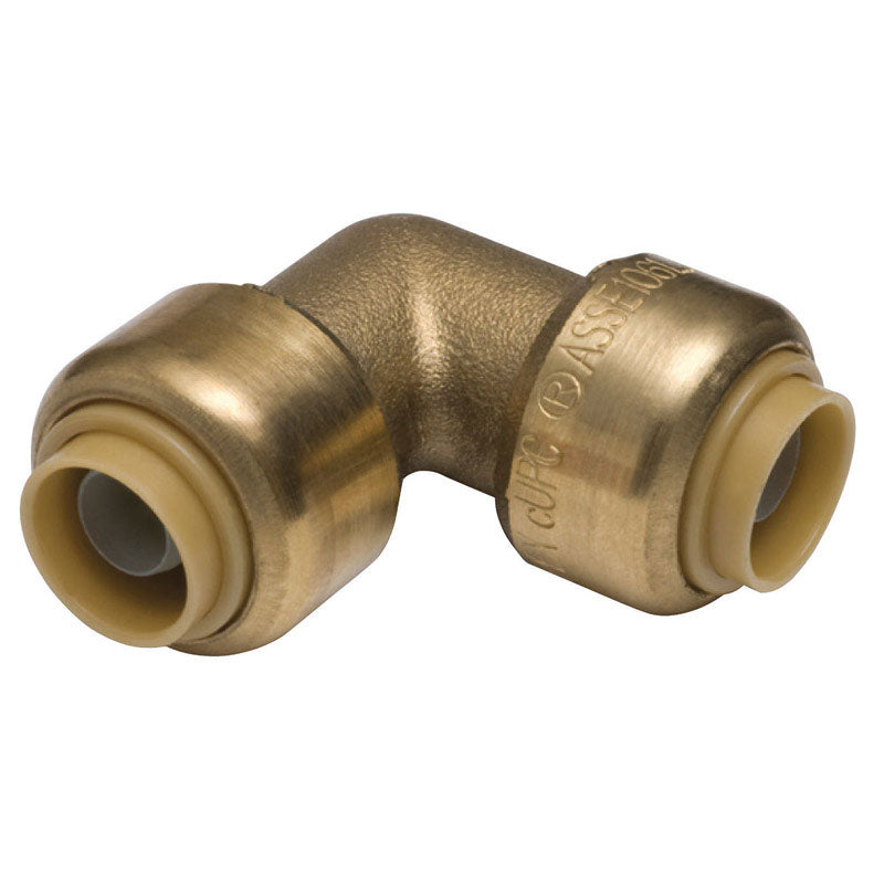 SHARKBITE - SharkBite 3/8 in. Push X 3/8 in. D Push Brass Elbow