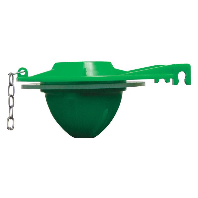 KEENEY - Keeney Flapper and Chain Green Plastic For American Standard