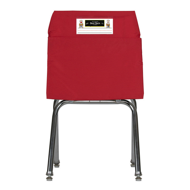 SEAT SACK - Seat Sack, Medium, 15 inch, Chair Pocket, Red