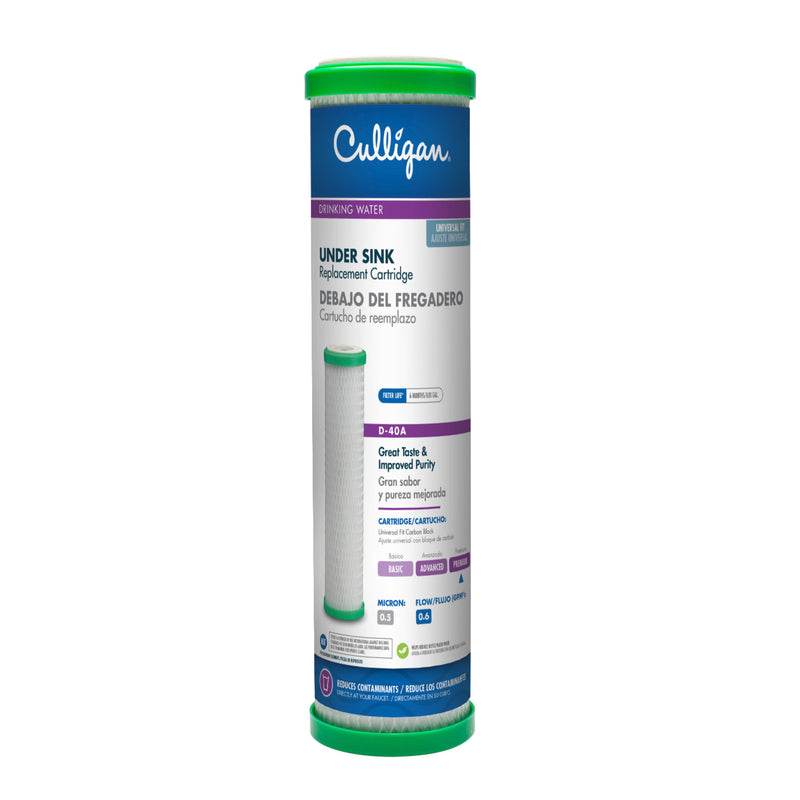 CULLIGAN - Culligan Under Sink Drinking Water Filter For Culligan US-600A & US-600 [D-40A]