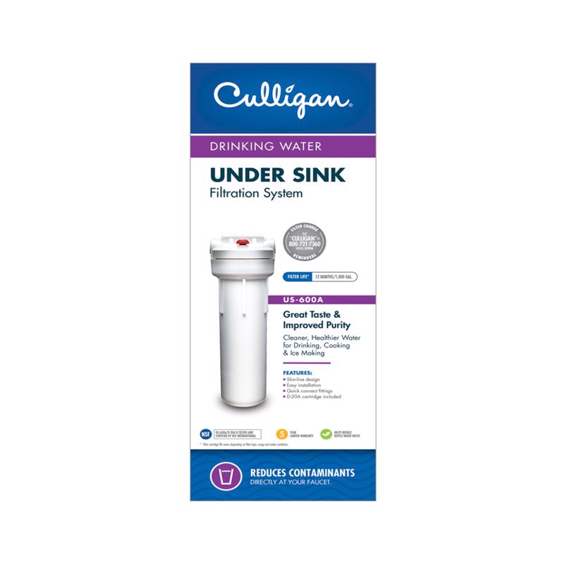 CULLIGAN - Culligan Under Sink Drinking Water Filter For Culligan [US-600A]