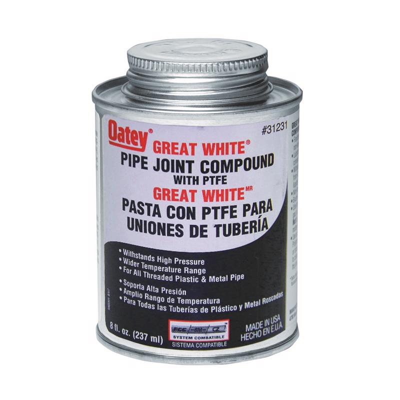 OATEY - Oatey Great White White Pipe Joint Compound 8 oz