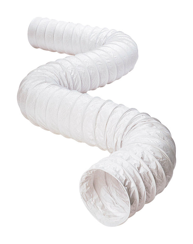 DEFLECT-O - Deflect-O 50 ft. L X 3 in. D White Vinyl Vent Hose