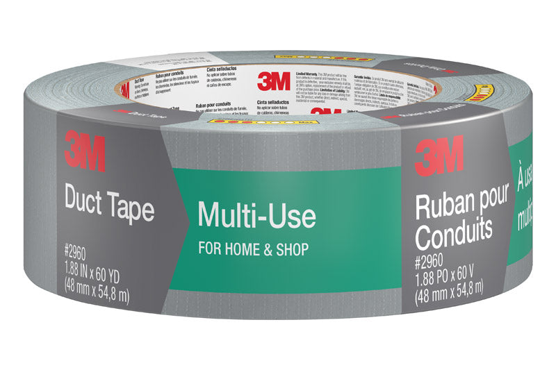 SCOTCH - 3M Scotch 1.88 in. W X 60 yd L Silver Duct Tape