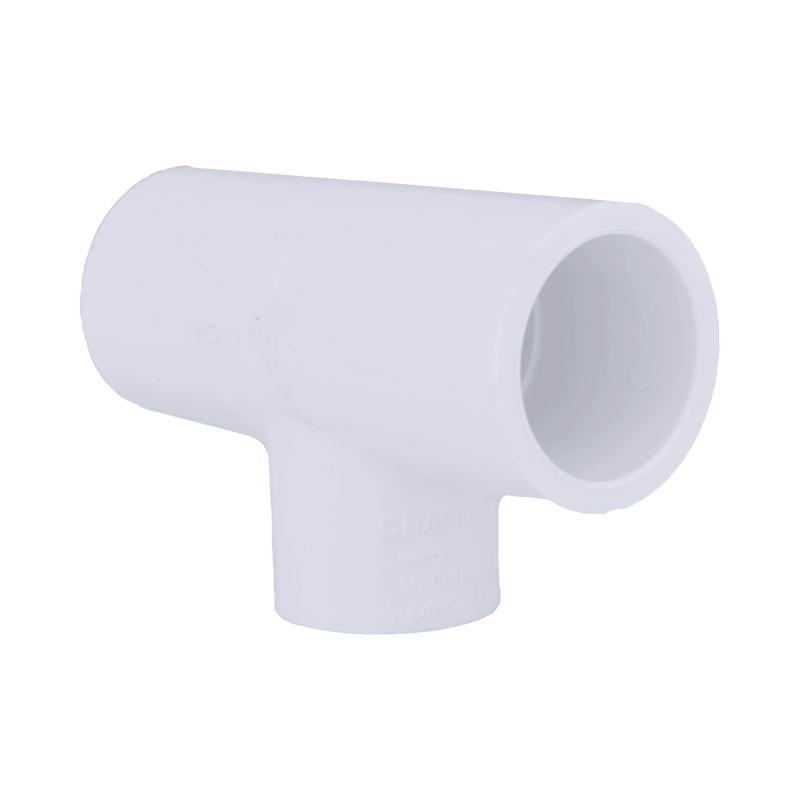 CHARLOTTE PIPE - Charlotte Pipe Schedule 40 3/4 in. Slip X 3/4 in. D Slip PVC Reducing Tee 1 pk - Case of 25 [PVC 02400 4000]