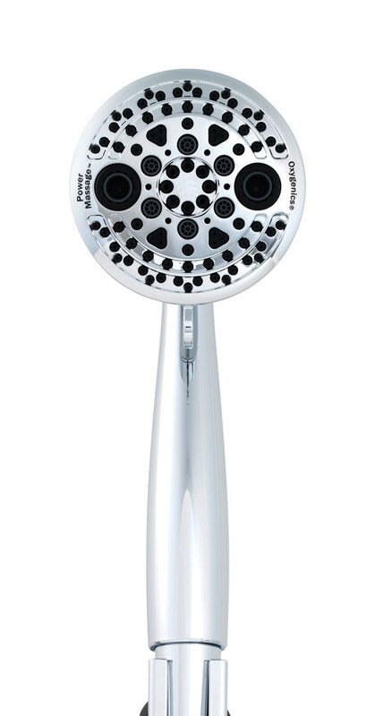 OXYGENICS - Oxygenics Chrome ABS 5 settings Handheld Showerhead 1.75 gpm