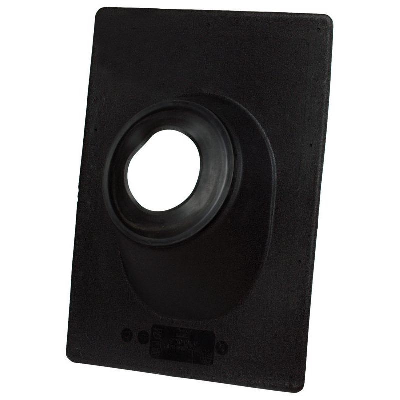 NO CAULK - Oatey No-Calk 12 in. W X 16 in. L Thermoplastic Roof Flashing Black - Case of 6