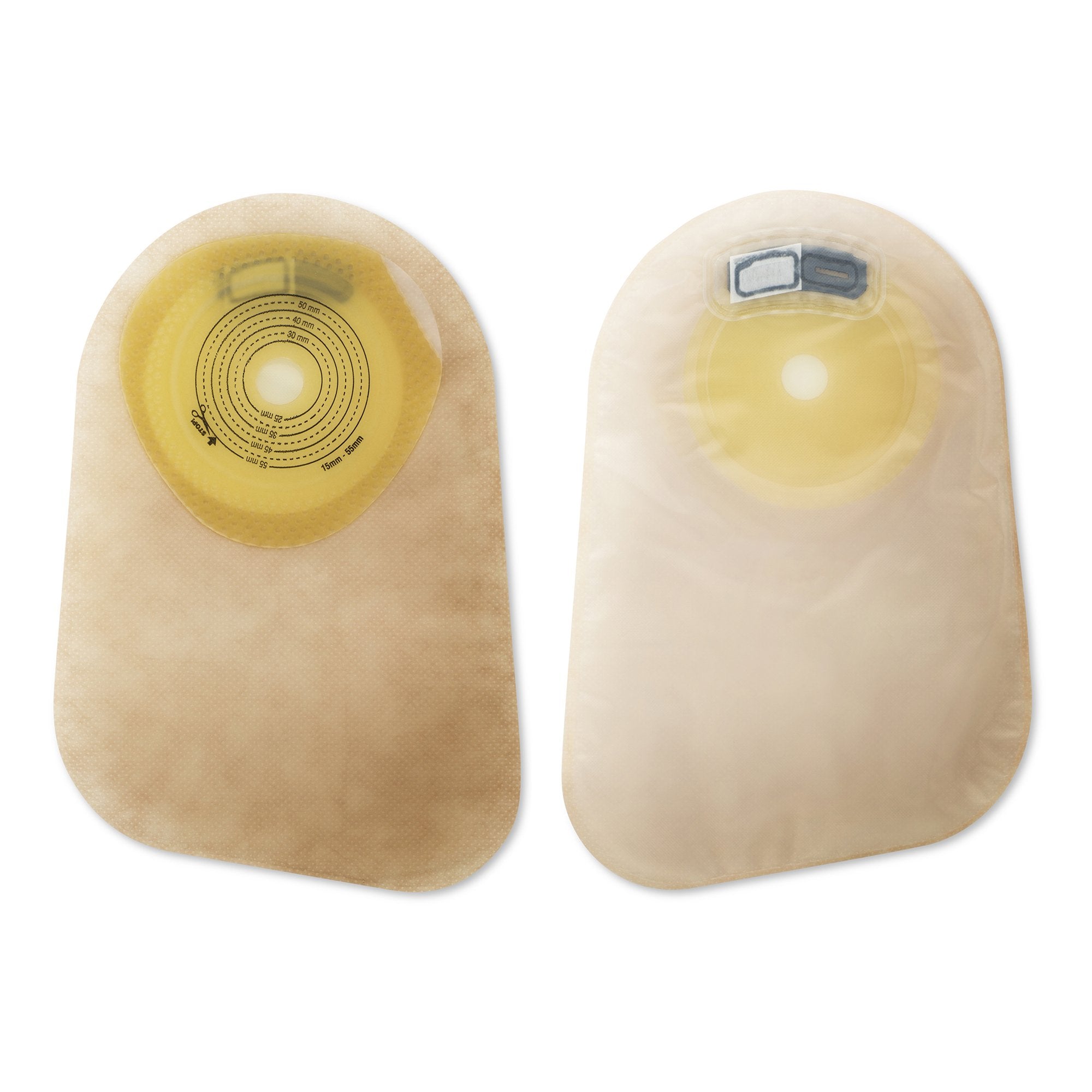 Hollister - Colostomy Pouch Premier™ One-Piece System 9 Inch Length Flat, Trim To Fit 5/8 to 2-1/8 Inch Stoma Closed End [30/BX]