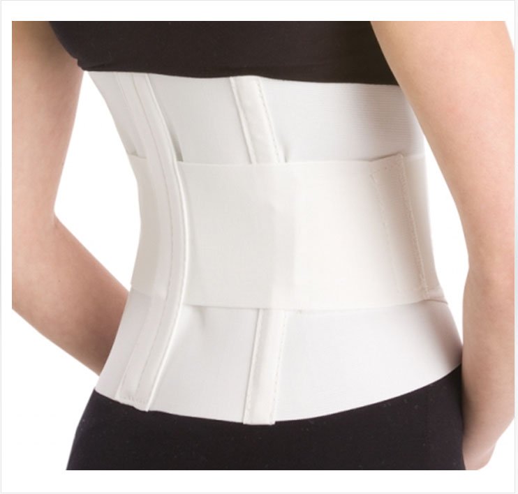 DJO - Back Support ProCare® Medium Hook and Loop Closure 35 to 38 Inch Waist or Hip Circumferencee 10 Inch Height Adult [1/EA]